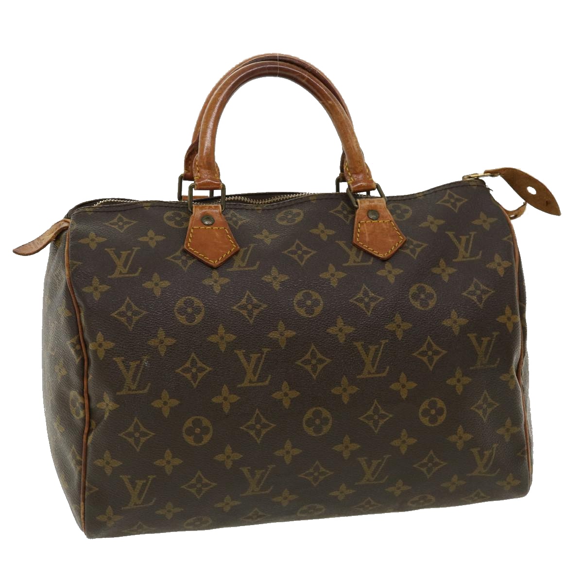 Louis Vuitton Monogram Speedy 30 Hand Bag M41526 Lv Auth Bs2332